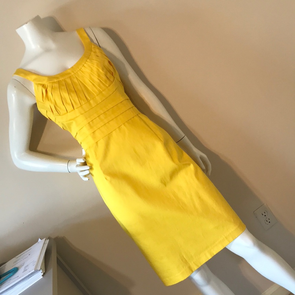 Yellow Cocktail Dress